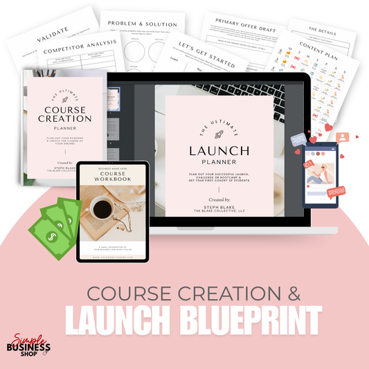 Course Creation & Launch Bundle