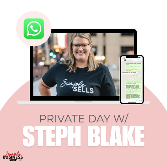 Private Day of Support w/ Steph Blake