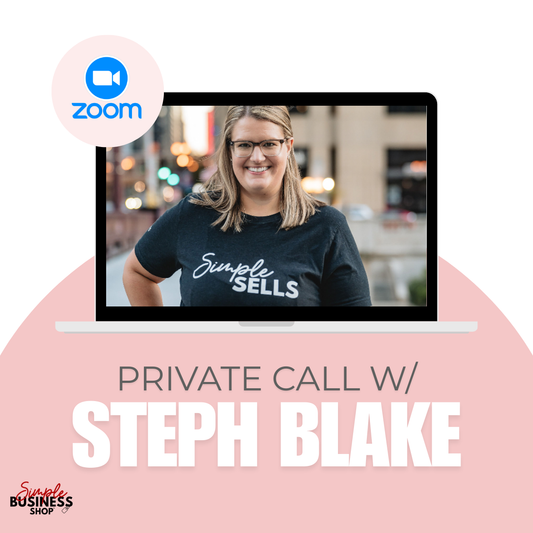 Private Call with Steph Blake