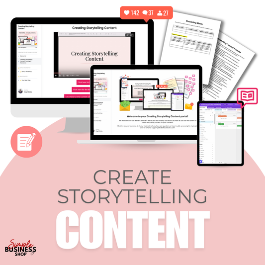 Creating Storytelling Content