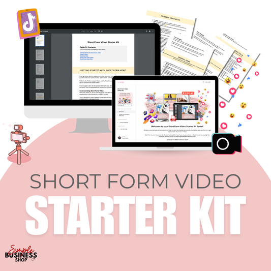 Short Form Video Starter Kit