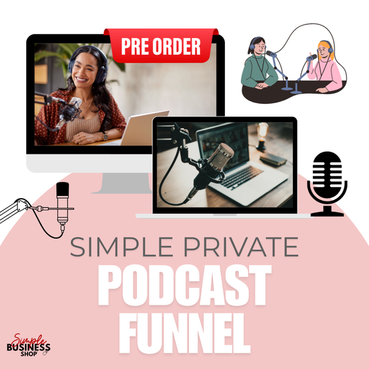 Simple Private Podcast Funnel