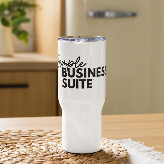 Simple Business Suite™ Travel Mug with Handle